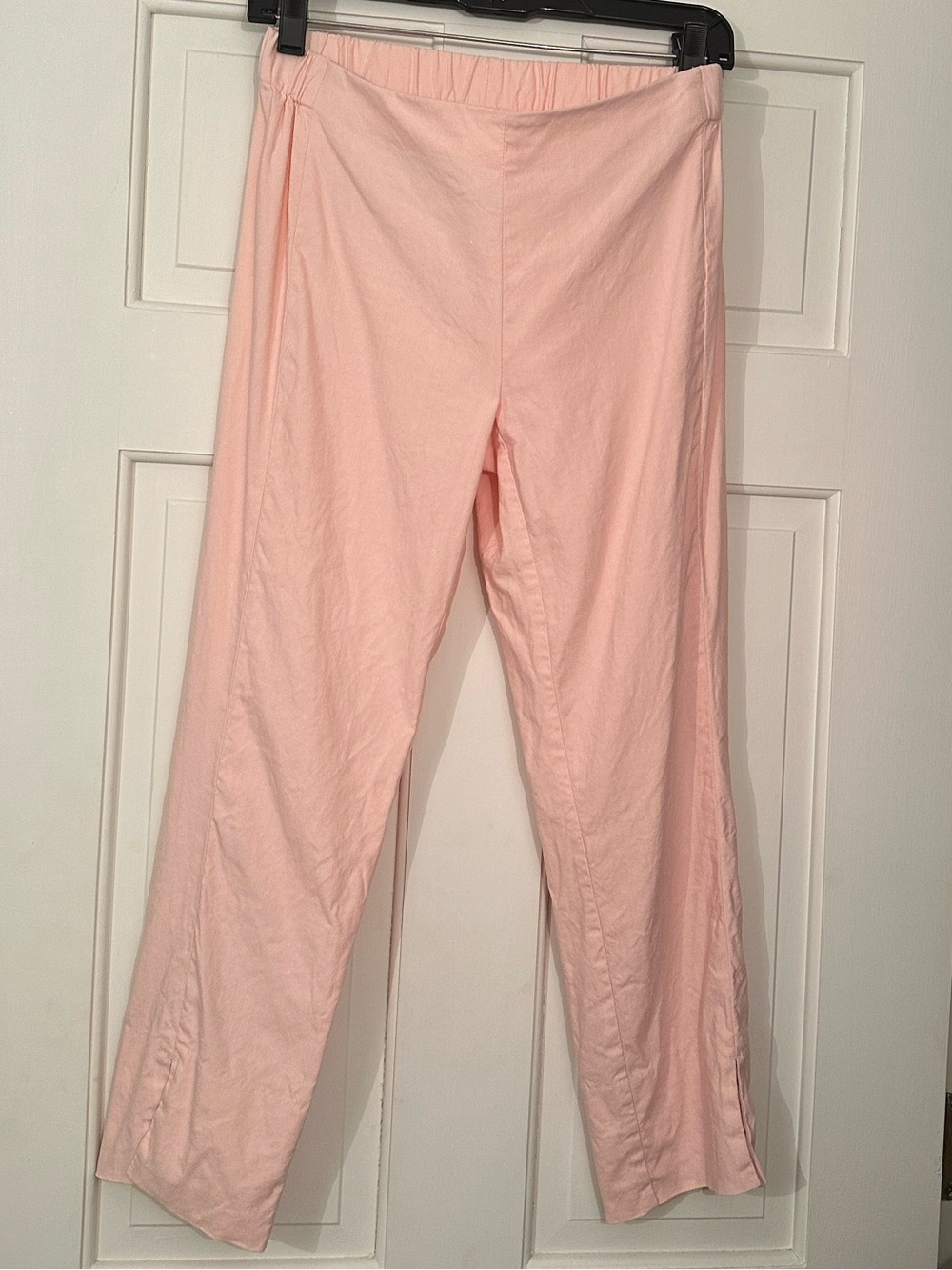 J. Jill Light Pink Cropped Pull-On Pants